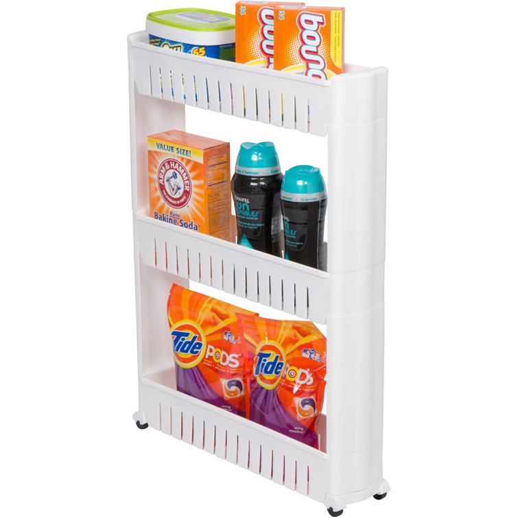 Trademark Innovations Slim Slide Out Laundry Cart &amp; Reviews | Wayfair